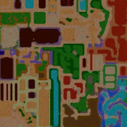 破灭之路V4.5 许多版 - Warcraft 3: Mini map