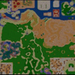 七龙珠 激斗 V9.4b简体版 - Warcraft 3: Mini map