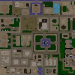 Vida de Brasileiro 3.6a - Warcraft 3: Mini map