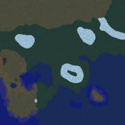 Viking " BATTLE FOR ASGARD " - Warcraft 3: Mini map