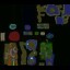 Villains of Warcraft v11a - Warcraft 3 Custom map: Mini map