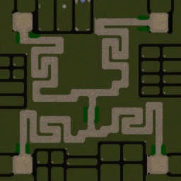 绝世高手VS秘密科技2.5H - Warcraft 3: Mini map