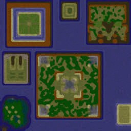 Выжить на острове 1.02.7 - Warcraft 3: Mini map