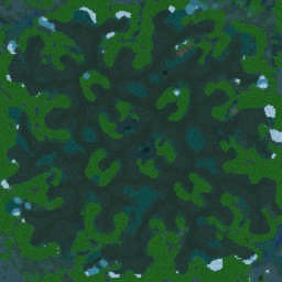 Walhalla RMD - Warcraft 3: Mini map