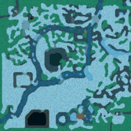 Walki Wilków Beta 1.8a - Warcraft 3: Mini map