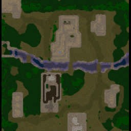 War Games (Beta 0.27) - Warcraft 3: Mini map