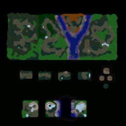 WAR III HEROES     4.05b - Warcraft 3: Mini map