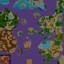 War in Delbarland1.E - Warcraft 3 Custom map: Mini map
