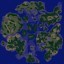 War in Warcraft World Warcraft 3: Map image