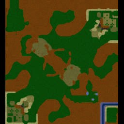 War Of 2 sides LEGENDS V2.60 - Warcraft 3: Mini map