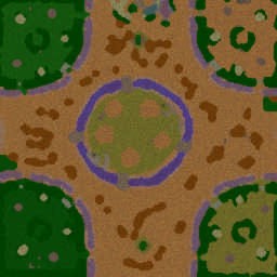 War Of Dragons - first version - Warcraft 3: Mini map