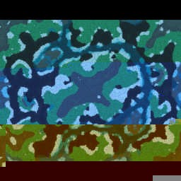 War of Hatreds v1.1 - Warcraft 3: Mini map