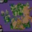 War of krynn Warcraft 3: Map image