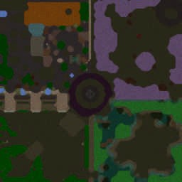 War of Lords Final - Warcraft 3: Mini map