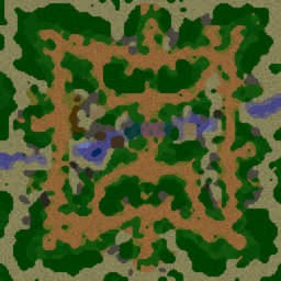 War of Serious v1.0 - Warcraft 3: Mini map