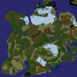 War of the Ancients 1.09b - Warcraft 3: Mini map
