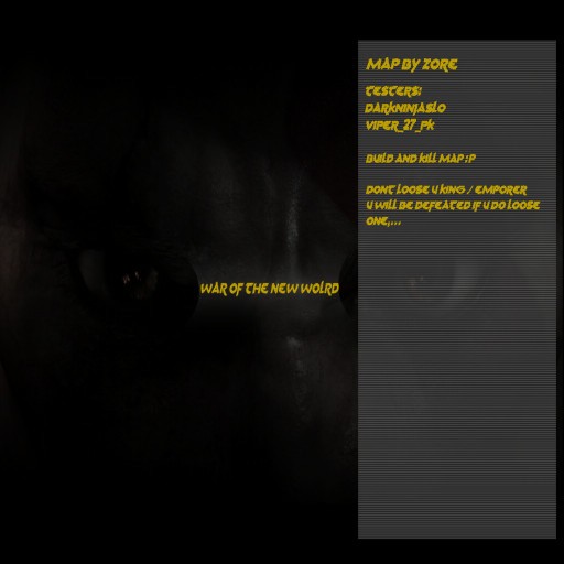 War of the New world - Warcraft 3: Custom Map avatar