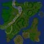 Warcraft Assault v1.92 - Warcraft 3 Custom map: Mini map