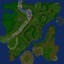 Warcraft Assault v1.95 - Warcraft 3 Custom map: Mini map