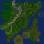 Warcraft Assault v2.06 - Warcraft 3 Custom map: Mini map