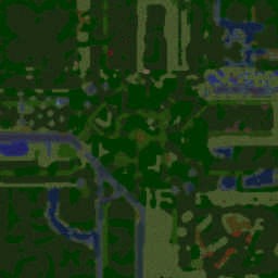 Warcraft IV - Rise of the Races v3.7 - Warcraft 3: Mini map