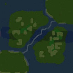 Warlord's Banner v.1.28 AI - Warcraft 3: Mini map