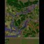 Warlords Empire [AI] - v0.40b - Warcraft 3 Custom map: Mini map