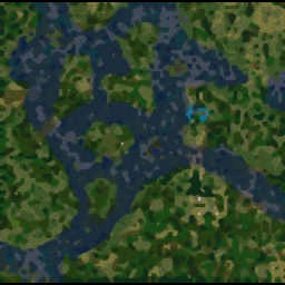 Warspid Warfare v1.0ar - Warcraft 3: Mini map