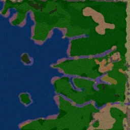 Wiedźmin Podbój 1,0 - Warcraft 3: Mini map