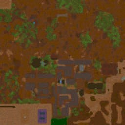 Wild Wild West BETA3 - Warcraft 3: Mini map