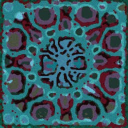 Winter Black Fortress. - Warcraft 3: Mini map