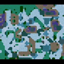 Winter Nevermore Wars ALL EXCESS - Warcraft 3: Mini map