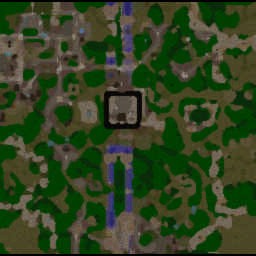 WoG: CCW 5X Cost 1.1 - Warcraft 3: Mini map
