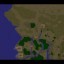 Wojna o Beleriand Warcraft 3: Map image