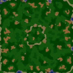 WOLFTHAR'S JAGD - Warcraft 3: Mini map