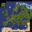 World War 2 Storm Over Europe 20.0a - Warcraft 3 Custom map: Mini map