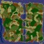 World War ][][][ Jungle lands V3.5 - Warcraft 3 Custom map: Mini map