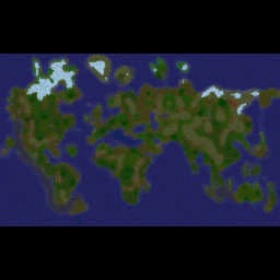 World Zombie Wars v1.0 - Warcraft 3: Mini map