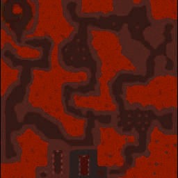 WoW Molten Core v2.1 - Warcraft 3: Mini map
