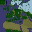 WW3 Battle of the Gods V2.53 - Warcraft 3 Custom map: Mini map