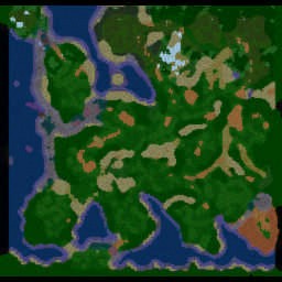 WW3 Europe RE 1.0d - Warcraft 3: Mini map