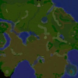 Yesil Vadi V.1.7b - Warcraft 3: Mini map
