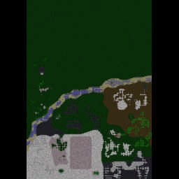 You will Die! RUSH - Warcraft 3: Mini map