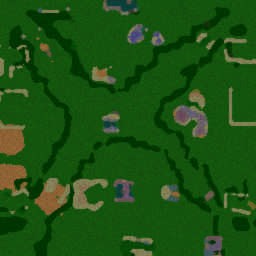 Zack~Fair Map - Warcraft 3: Mini map