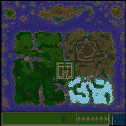 ZemliBoga v42.0 - Warcraft 3: Mini map