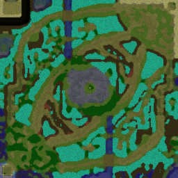 ZerO The Legend of Fairyland v1.2 - Warcraft 3: Mini map