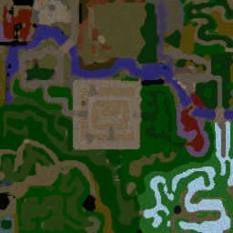 Жизнь драконов v1.7 - Warcraft 3: Mini map