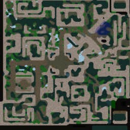 Z.I.V Gold 2.4 - Warcraft 3: Mini map