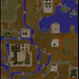 Zombie Apocalypse:Wolfblood AI - Warcraft 3: Mini map