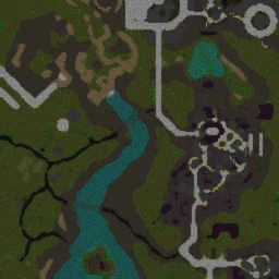 Zombie Assault Force v1.03 - Warcraft 3: Mini map